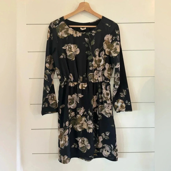 JCREW Floral Midi Dress - Picture 1 of 3